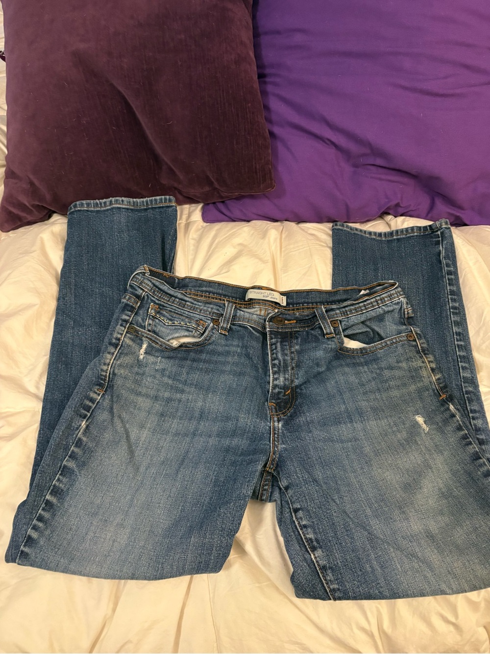 Levi's Women's Skinny Jeans in Faded Blue